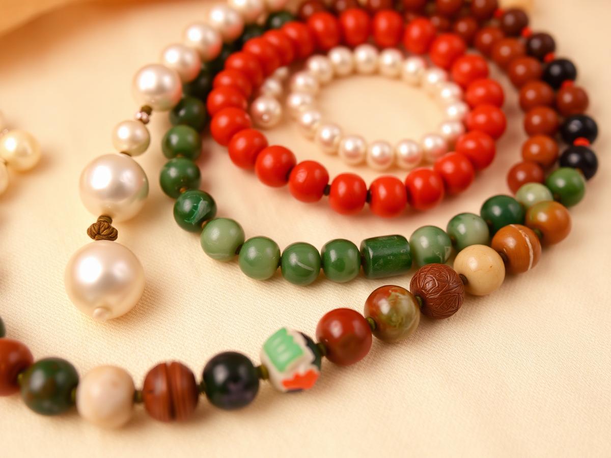 Traditional beaded strands